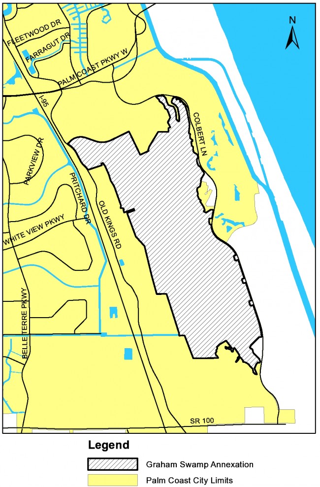 graham swamp annexation palm coast flagler county