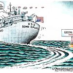 Trump Greenland u-turn by Dave Granlund, PoliticalCartoons.com