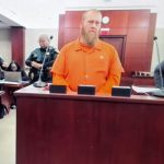 Gregory A. Smith during his plea hearing today before Circuit Judge Dawn Nichols. (© FlaglerLive via zoom)