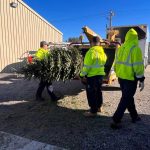 Palm Coast's Christmas-tree grinders. (Palm Coast)