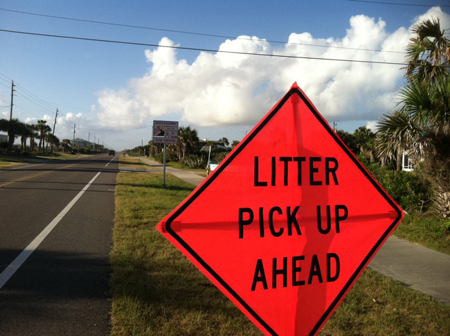 trash pick-up