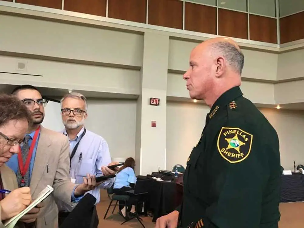 Pinellas County Sheriff Bob Gualtieri says a Florida red-flag law has prevented harm. (NSF)
