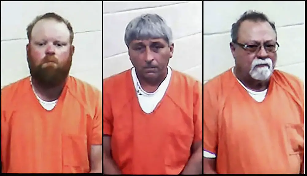 Greg McMichael, Travis McMichael and William Bryan face life in prison when sentenced. 