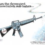 Bullets and ballots by Dave Granlund, PoliticalCartoons.com