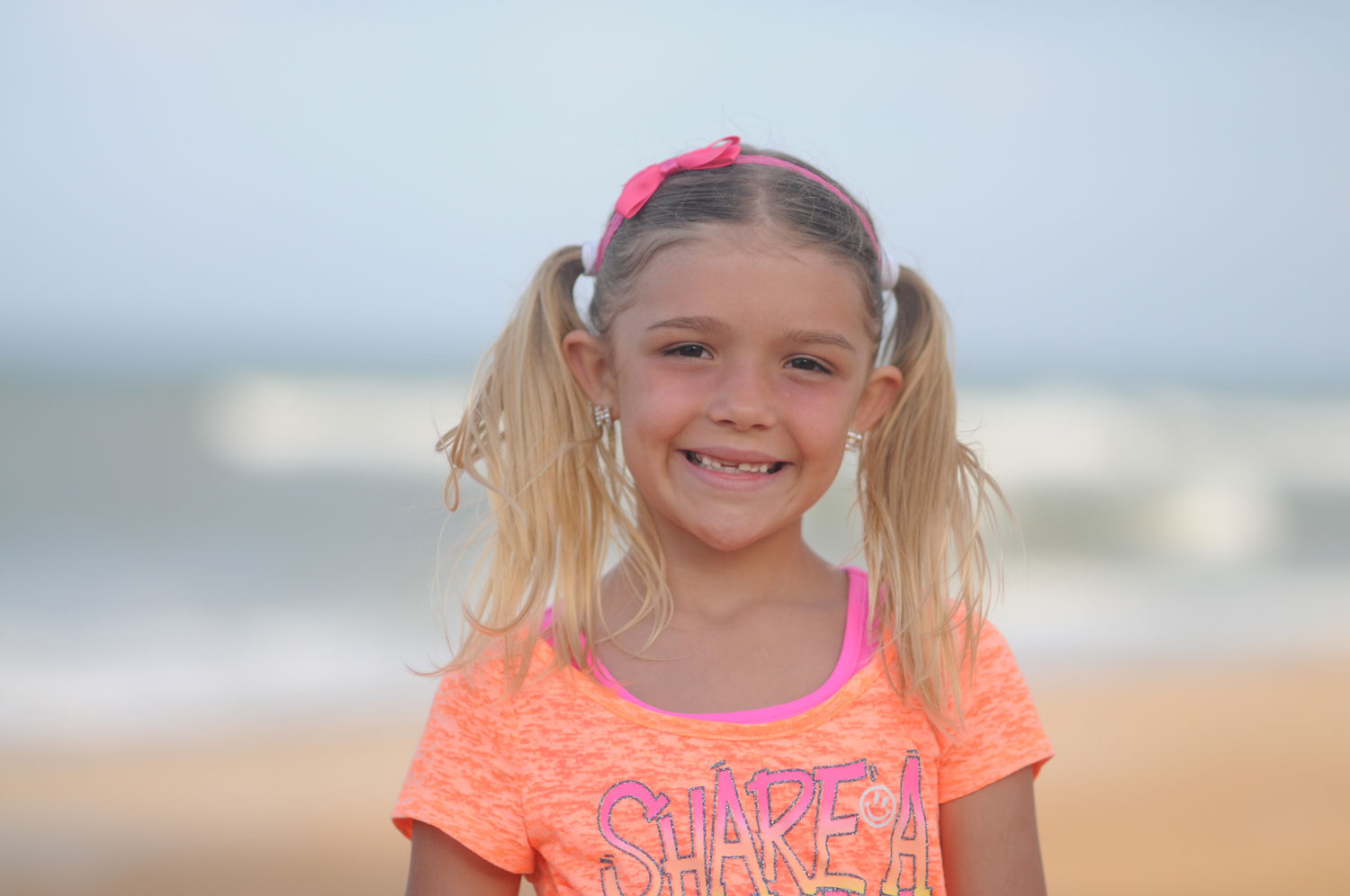 Family beach pageant