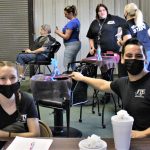 Haircut station. (Flagler County)