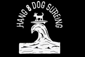 hang 8 dog surfing contest