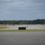 The airport has 138 acres of developable property on its south side, where a St. Augustine company plans to build a 52,000-square-foot complex of hangars and lease them to aviation-related companies. (© FlaglerLive)