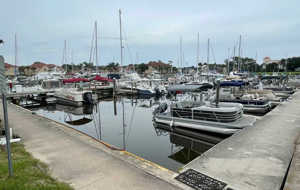 The marina would be kept open and 25 percent of slips would be reserved for non-residents, according to a plan submitted by the developer of Harborside. But numerous other issues stand in the way of a city recommendation for approval of the development. (Palm Coast)