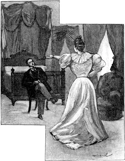 A Charles Morel illustration of Coralie and her husband. 