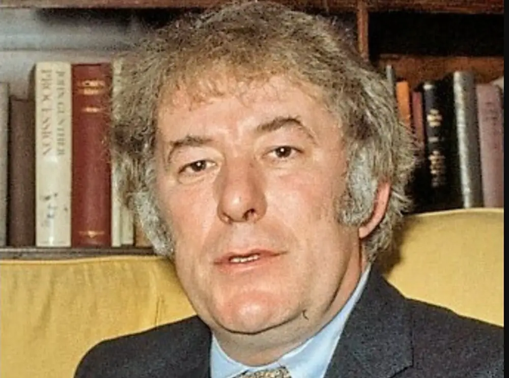 Seamus Heaney in 1982. He died in 2013. 