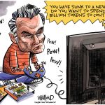 Treating real war like a video game by Dave Whamond, Canada, PoliticalCartoons.com