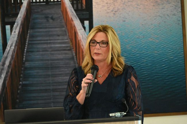 County Administrator Heidi Petito. (© FlaglerLive)