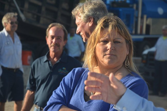 Palm Coast City Council member Heidi Shipley said she too frustrated with an administration that has sidelined her to go on. (© FlaglerLive)