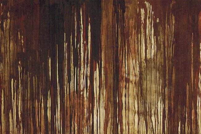 Detail from Herman Nitsch's 'Flagellation Wall,' 1963. 