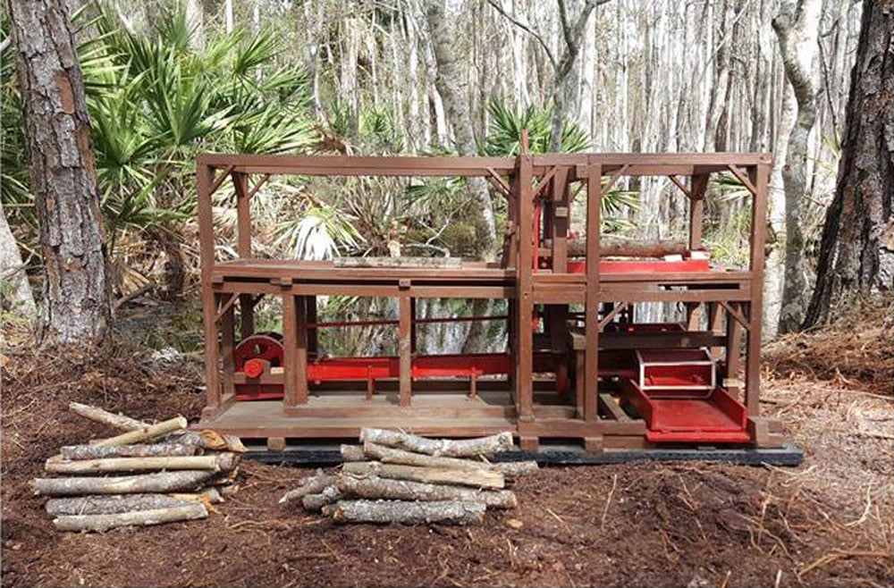 The historic Hewitt Sawmill at the Florida Agriculture Museum. (Ag Museum)
