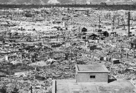 Hiroshima after the bombing. (Wikimedia Commons)