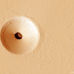 A Hole in Mars: