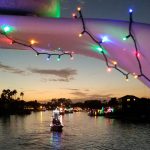 It's sunset for the Palm Coast Holiday Boat Parade, at least in the Palm Coast Yacht Club's hands, which have sponsored the parade for the last 41 years. Palm Coast government may take it over. (Robert Ulis)