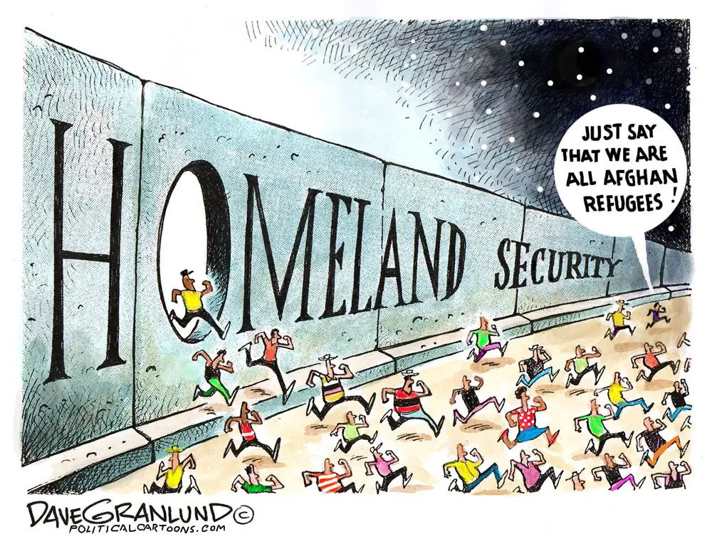 Border and refugees by Dave Granlund, PoliticalCartoons.com