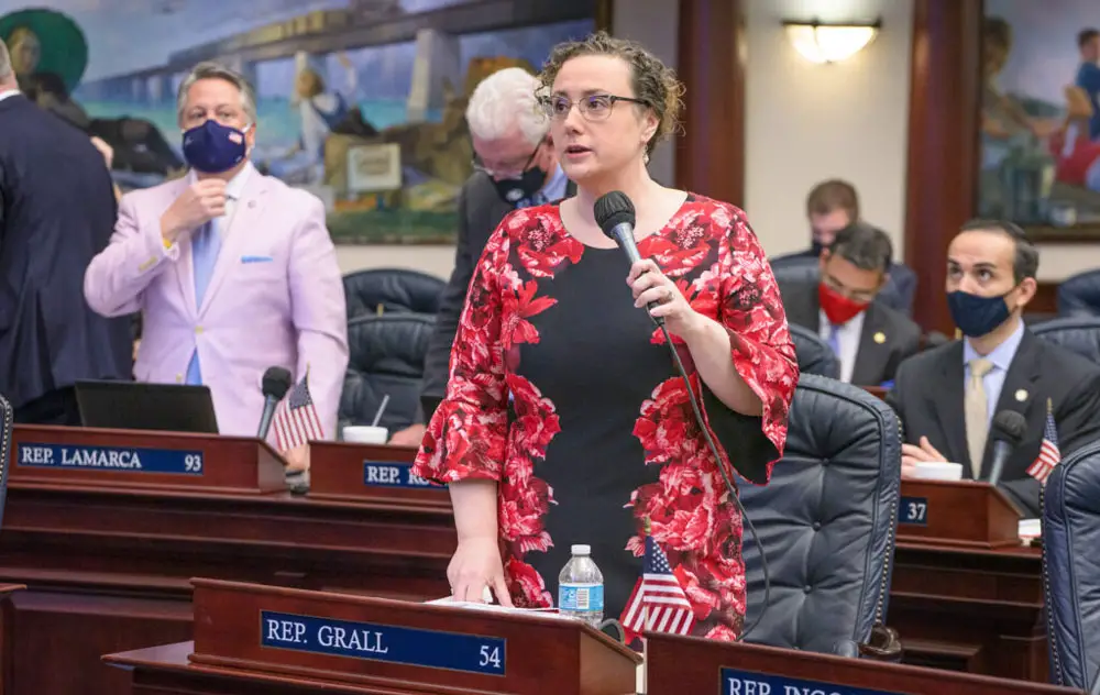 State Rep. Erin Grall sponsored the parental "Bill of Rights" in 2021. (Florida House)