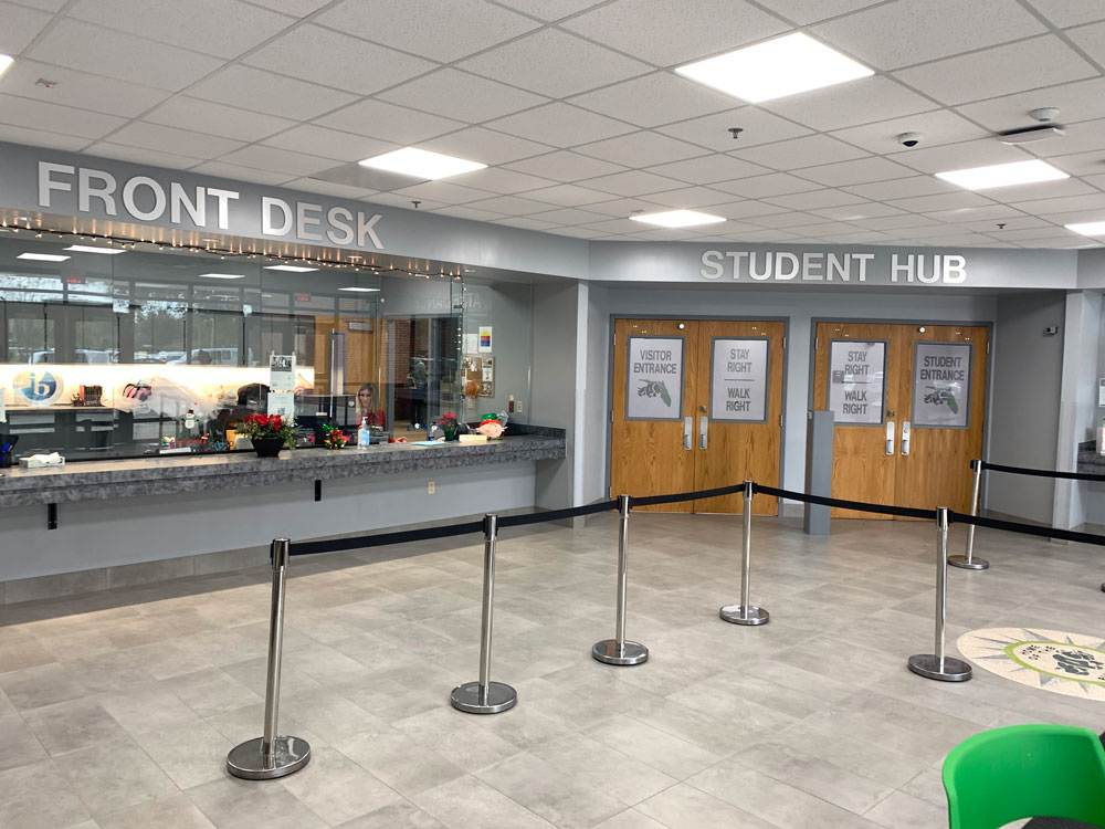 Deputies were busy at FPC today. (© FlaglerLive)