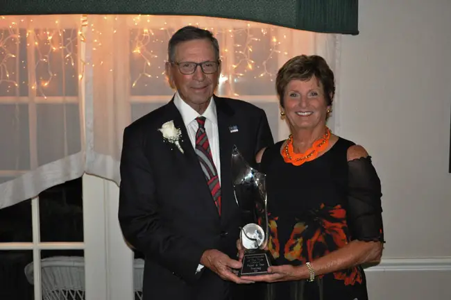 Peter and Sue Freytag humanitarians of the year