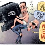 Hunter Biden Heavy by Rick McKee, CagleCartoons.com