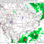 Hurricane Milton's track according to the European forecast model has it making landfall at Tampa Bay and crossing the peninsula just south of the I-4 corridor. (Tropical Tidbits)