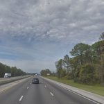 The crash that took a motorcyclist's life took place about two miles north of the intersection with Old Dixie Highway. (Google)