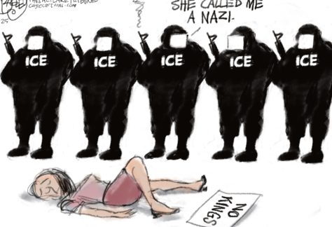 ICE Law and Order by Pat Bagley, The Salt Lake Tribune