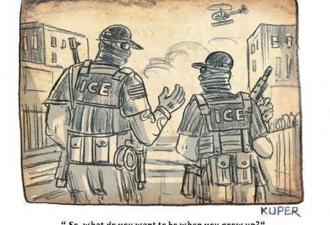 US Government Lowers Hiring Age For Ice Agents by Peter Kuper, PoliticalCartoons.com