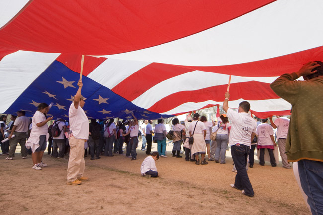 Time to make the big tent meaningful. (SEIU International)