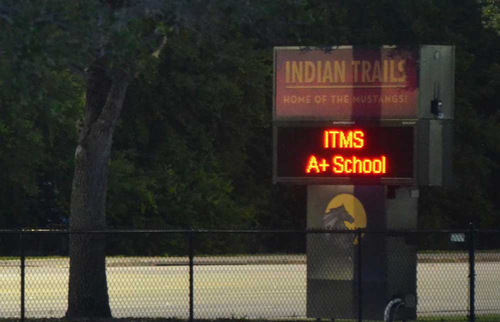 For Indian Trails Middle School, the streak continues. (© FlaglerLive)