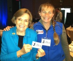 Dr. Sylvia Earle and Dr. Ingrid Visser. (Frank Gromling)