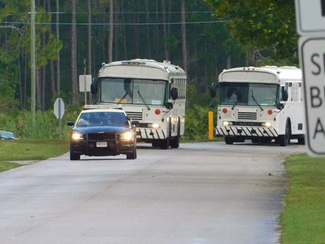 Paving the way for the recidivism bus route. (Florida prisons)