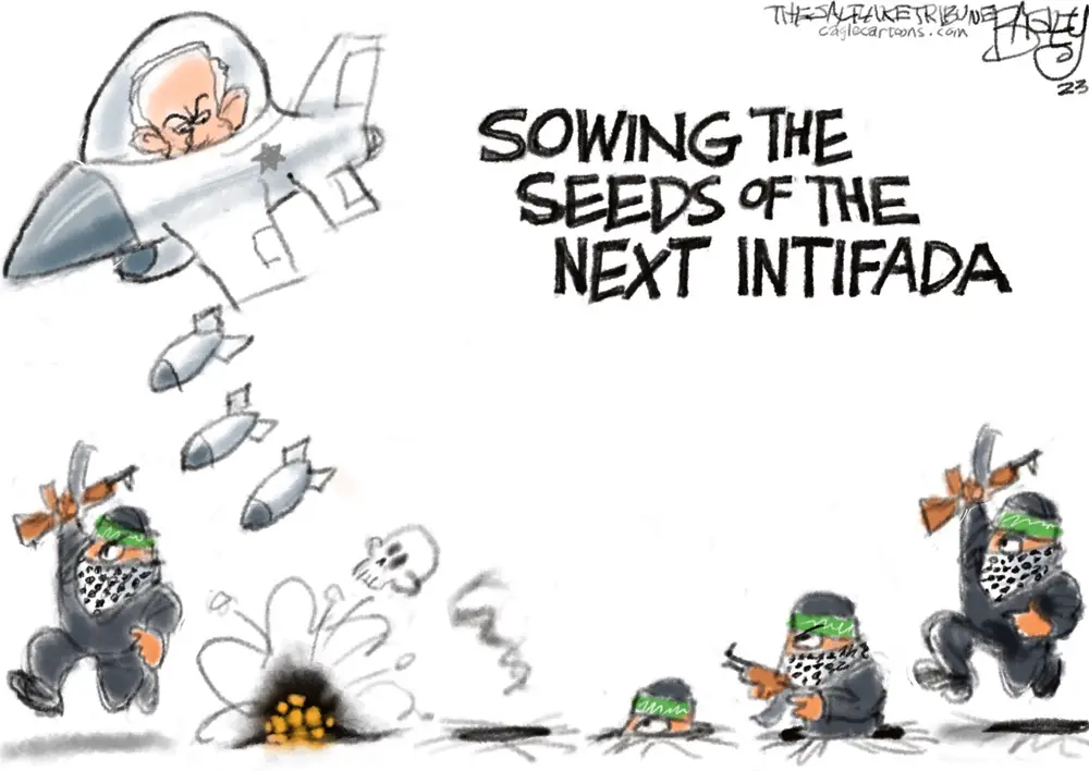 Bombs for Peace by Pat Bagley, The Salt Lake Tribune