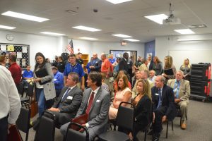 The courtroom audience Wednesday. Click on the image for larger view. (© FlaglerLive)