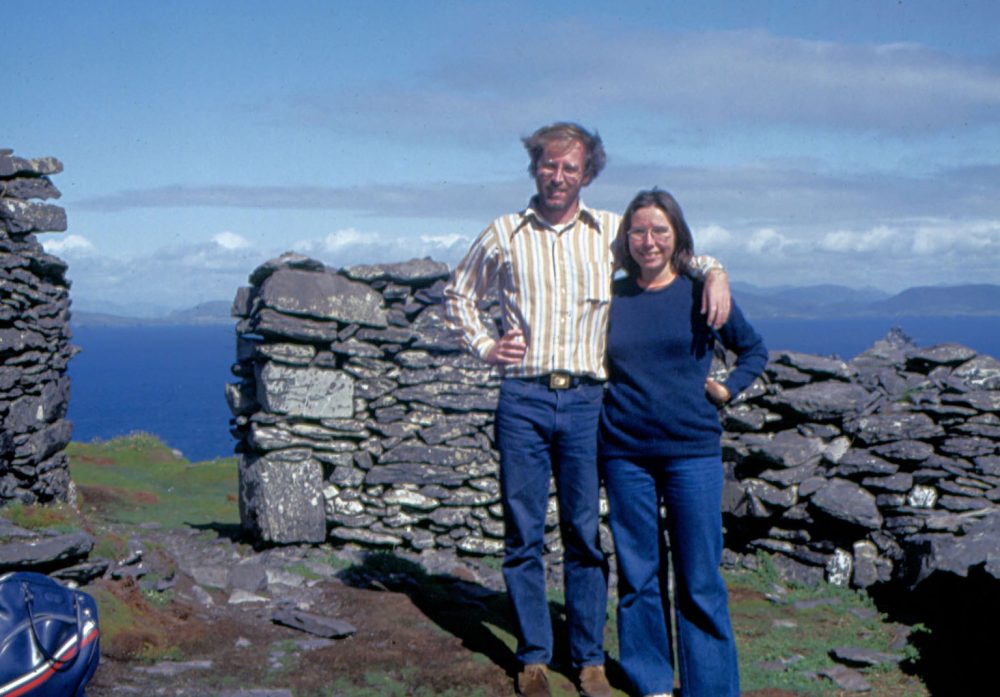 Irwin Connelly and Brynn Newton on Skellig Michael a/k/a "The Star Wars Island"
