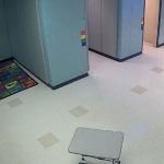 The doors have been removed in the “Office Intervention” area at Gages Lake School, where students previously were put in isolated timeouts. (Special Education District of Lake County, Ill.)