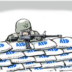 Israel food distribution by Tom Janssen, The Netherlands