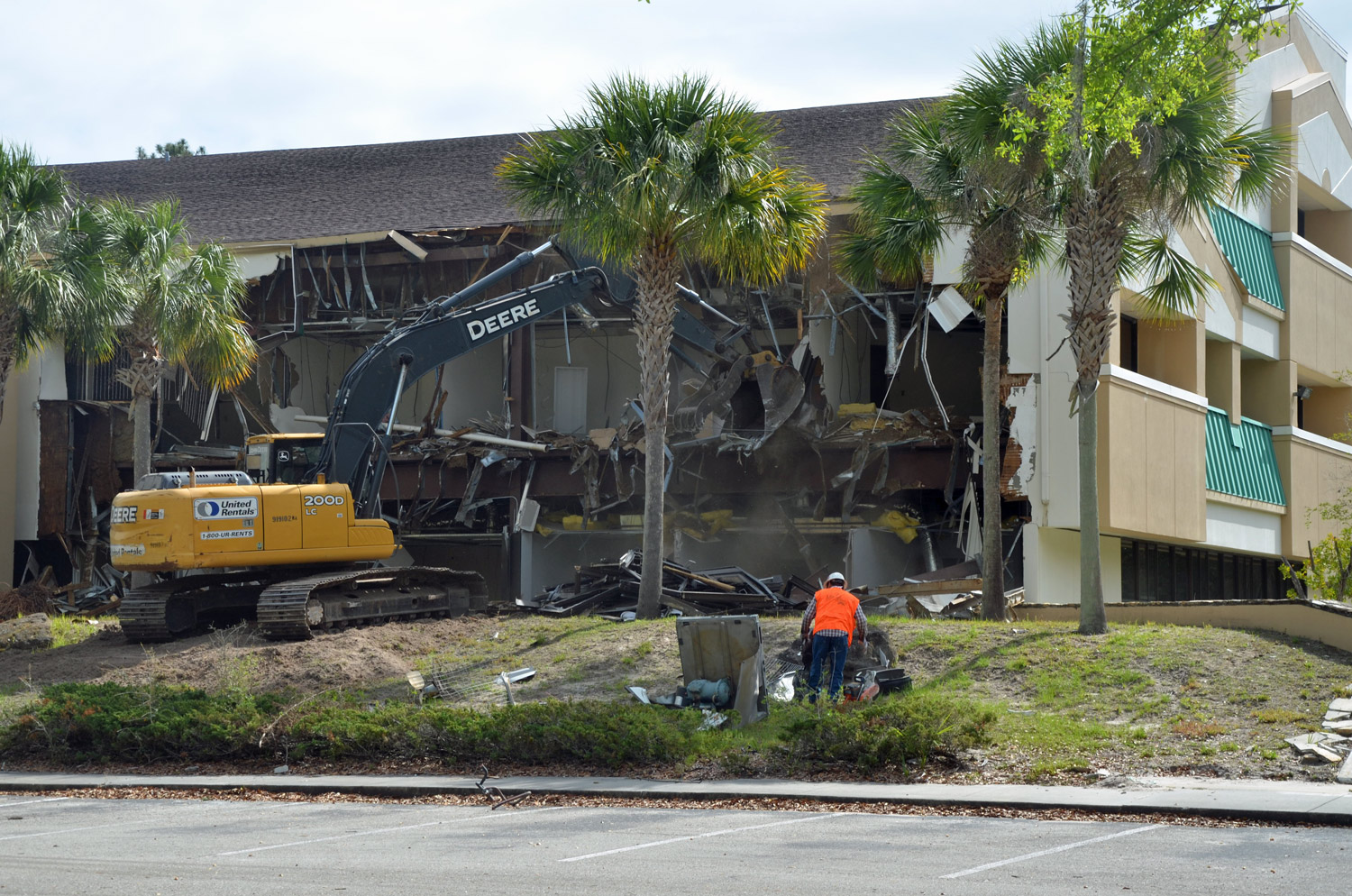 demolition corp one itt building palm coast