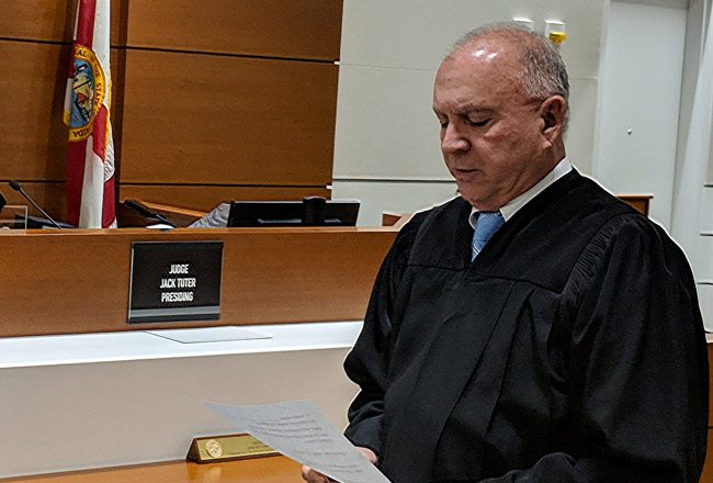 Chief Judge Jack Tuter, of the 17th Judicial Circuit in Broward County, will preside over the grand jury. (17th Judicial Circuit)