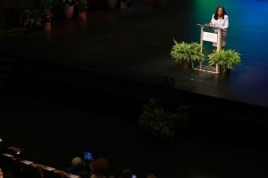 Supreme Court Associate Justice Ketanji Brown Jackson speaks in Cutler Bay, Fla., on March 6, 2023.