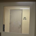 The DUI room at the Flagler County jail. (© FlaglerLive)