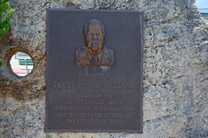 james holland park plaque