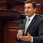 Sen. Jason Brodeur, the Sanford Republican, is sponsoring the bill that would raise Florida's weekly unemployment benefits to up to $375. (NSF)
