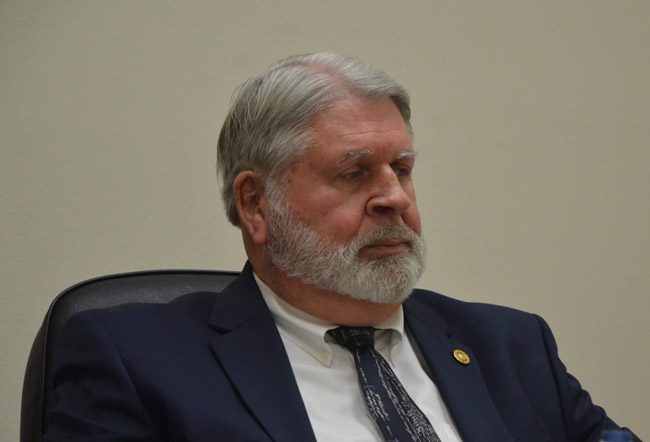 Jerry Cameron is Flagler County's interim administrator. (© FlaglerLive)