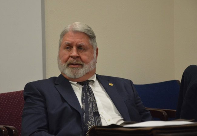 Jerry Cameron is now Flagler's interim administrator, following Craig Coffey. (© FlaglerLive)
