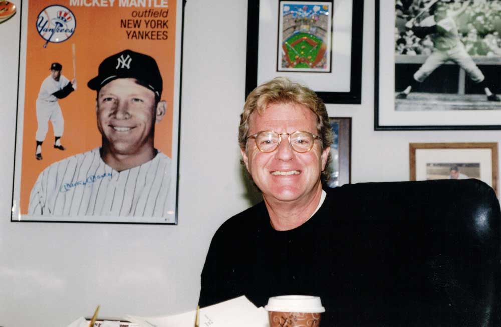 Jerry Springer in his office during our interview in November 1998.